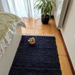 Medium Dark Blue Rug - 70x140cm - Traditional Rug