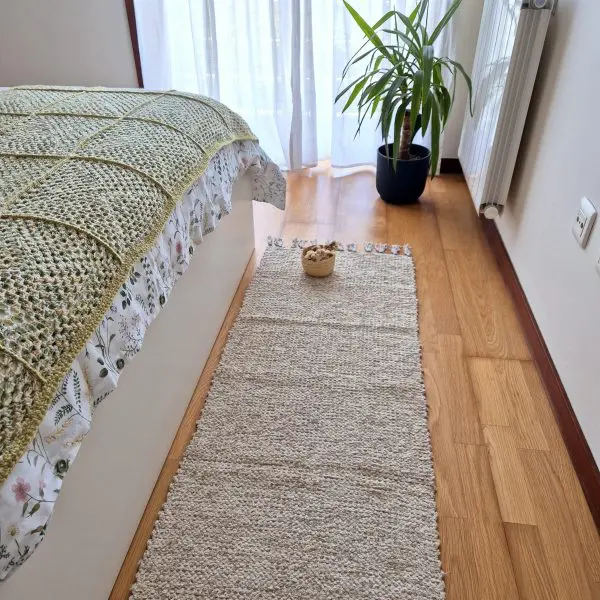 Runner Rug Light Brown - 50x200cm - Traditional Rug