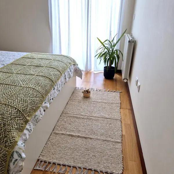 Medium Light Brown Rug - 70x140cm - Traditional Rug
