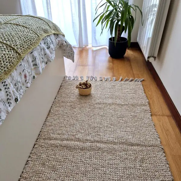 Medium Light Brown Rug - 70x140cm - Traditional Rug