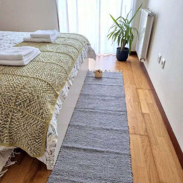 Runner Rug Light Grey - 50x200cm - Traditional Rug