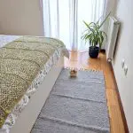 Medium Light Grey Rug - 70x140cm - Traditional Rug