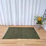 Large Forest Green Rug - 100x150cm - Traditonal Rug