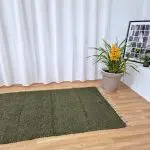 Large Forest Green Rug - 100x150cm - Traditonal Rug