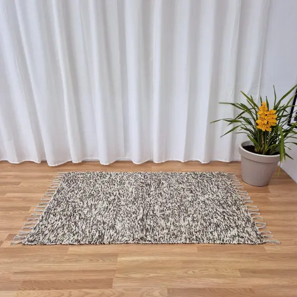 Large Mixed Brown Rug - 100x150cm - Traditional Rug