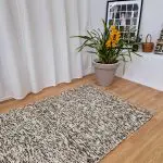 Large Mixed Brown Rug - 100x150cm - Traditional Rug