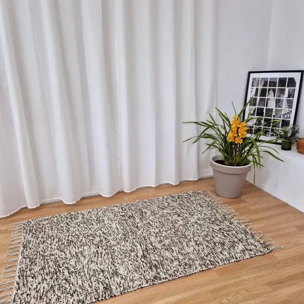 Large Mixed Brown Rug - 100x150cm - Traditional Rug