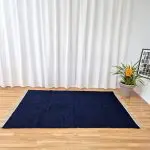 Large Dark Blue Rug - 150x200cm - Traditional Rug