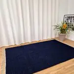 Large Dark Blue Rug - 150x200cm - Traditional Rug