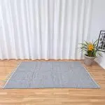 Large Light Grey Rug - 150x200cm - Traditional Rug
