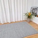 Large Light Grey Rug - 150x200cm - Traditional Rug