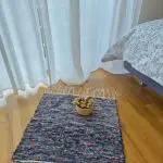 Mini Blue and Red Rug - 50x50cm - Soft Rug