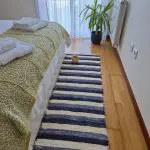 Runner Rug Cream Black Grey - 50x200cm - Soft Rug
