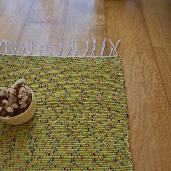 Runner Rug Green Orange Blue - 50x200cm - Traditional Rug