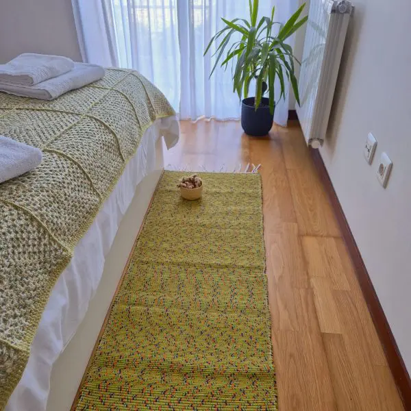 Runner Rug Green Orange Blue - 50x200cm - Traditional Rug