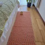 Runner Rug Orange Brown Yellow - 50x200cm - Traditional Rug