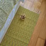 Long Runner Green Orange Blue Rug - 50x300cm - Traditional Rug