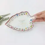 Vintage Leaf Plate Portugal