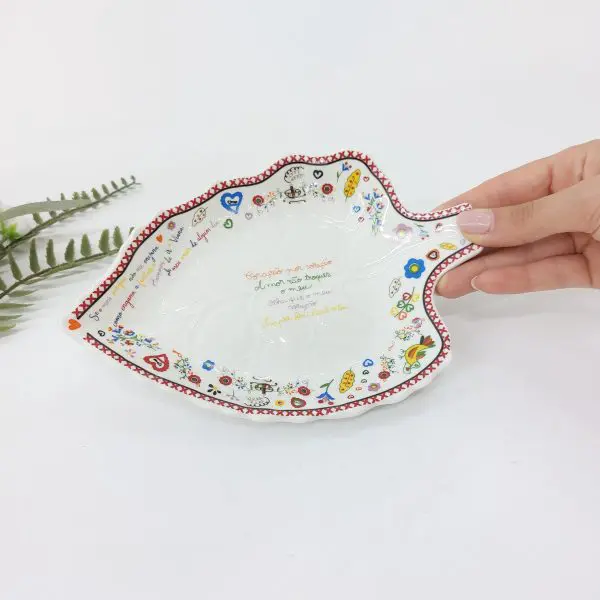 Vintage Leaf Plate Portugal