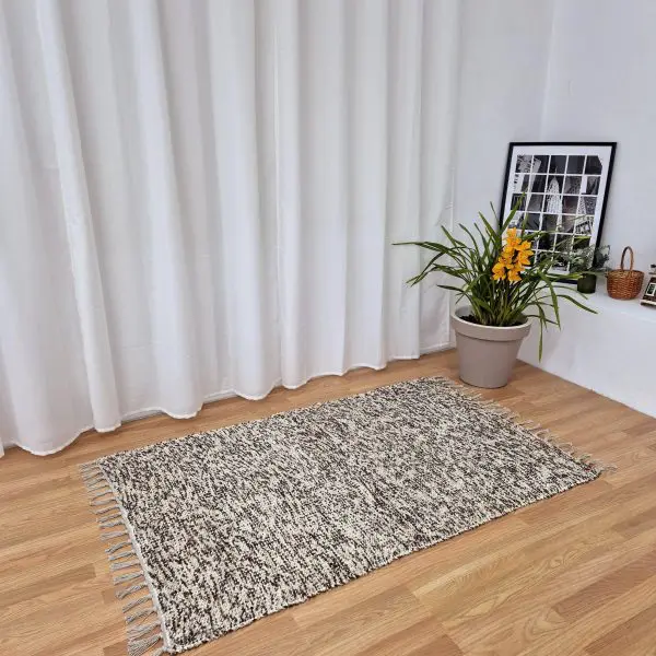 Large Mixed Brown Rug - 100x150cm - Traditional Rug