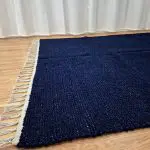 Large Dark Blue Rug - 150x200cm - Traditional Rug