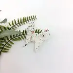 white and colorful butterfly