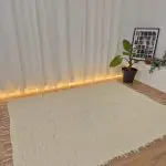 Extra Large Cream Rug - 170x240cm - Soft Rug