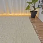 Extra Large Cream Rug - 170x240cm - Soft Rug