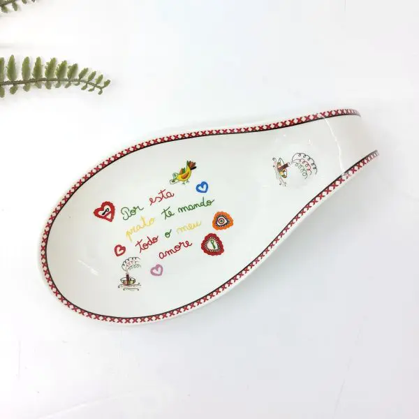 Porcelain Kitchen Spoon Base