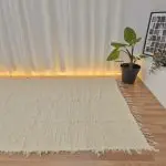Extra Large Cream Rug - 170x240cm - Soft Rug