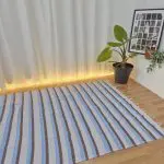 Large Light Purple Blue Brown Rug - 150x200cm - Traditional Rug