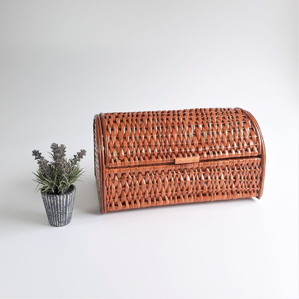 Wicker Bread Box PadaWorks Buy it now Wicker Bread Box