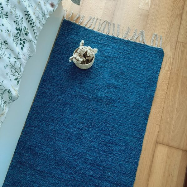 Runner Rug Teal Blue - 60x200cm - Ring Line Rug