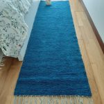 Runner Rug Teal Blue - 60x200cm - Ring Line Rug