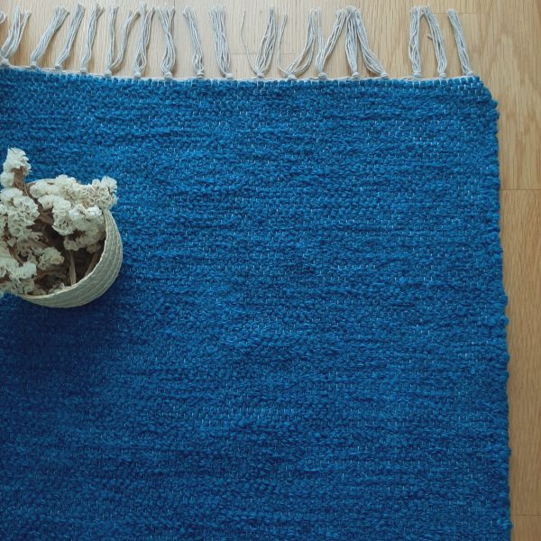 Runner Rug Teal Blue - 60x200cm - Ring Line Rug