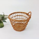 Wicker Hanging Basket - Large