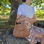 Wicker Basket Bag
