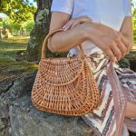 Wicker Basket Bag