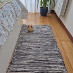 Long Runner Black and Grey - 60x250cm - Traditional Rug