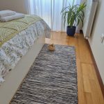 Long Runner Black and Grey - 60x250cm - Traditional Rug