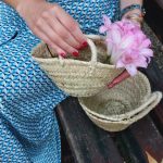 Set of 3 Mini Flowers Basket - Wedding Flower Basket