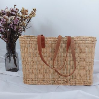 French Market Basket - Straw bag- Tote bag – Millhollin