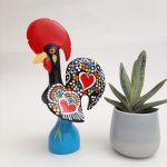 Small Multicolor Portuguese Rooster – 20cm