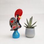 Small Multicolor Portuguese Rooster – 20cm