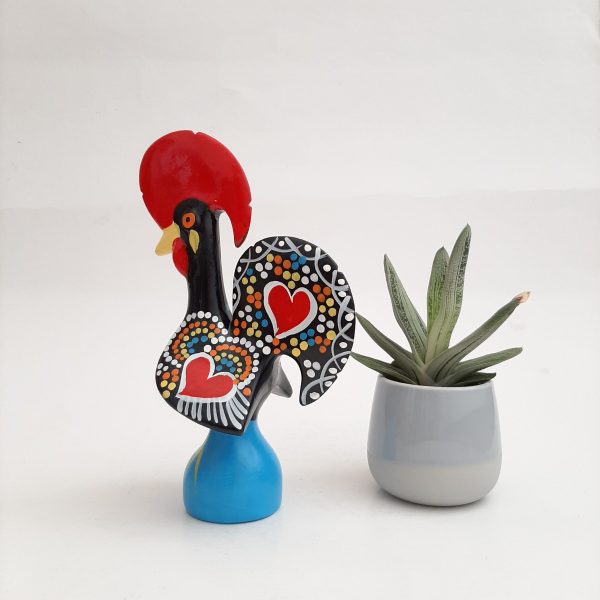 Small Multicolor Portuguese Rooster – 20cm