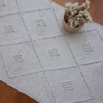 Small Beige Rug - 50x100cm - Knotted Rug