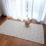 Small Beige Rug - 50x100cm - Knotted Rug