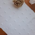 Small White Rug - 50x100cm - Knotted Rug