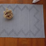 Small Grey Rug - 50x100cm - Knotted Rug