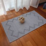 Small Grey Rug - 50x100cm - Knotted Rug